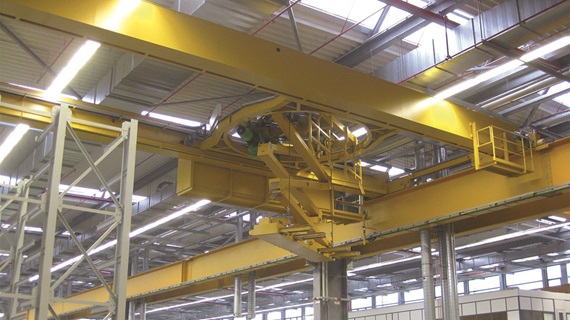 Fully automatic indoor cranes